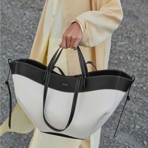Authentic POLENE Cyme Tissé Tote